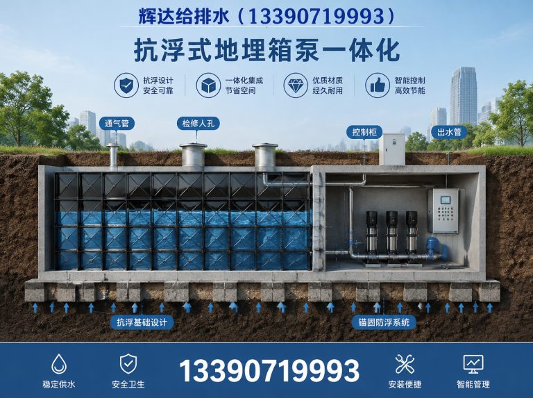江苏HZDWT增强型装配式水箱展示图
